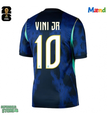 Brasilien Vinicius Junior #10 Replika Udebanetrøje VM 2026 Kortærmet